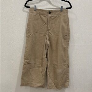 Vince Wideleg Crop Corduroy Pants